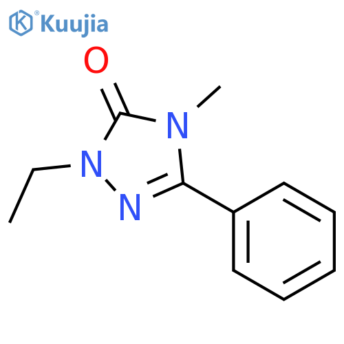 3H-1,2,4-Triazol-3-one,2-ethyl-2,4-dihydro-4-methyl-5-phenyl- structure