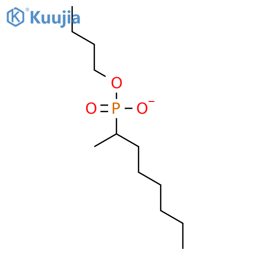 butoxy(octan-2-yl)phosphinate structure