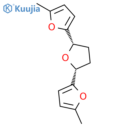 2,2':5',2''-Terfuran, 2',3',4',5'-tetrahydro-5,5''-dimethyl-, cis- structure