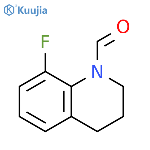 8-fluoro-3,4-dihydro-1(2H)-Quinolinecarboxaldehyde structure