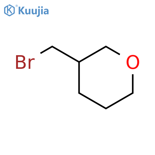 3-(bromomethyl)oxane structure