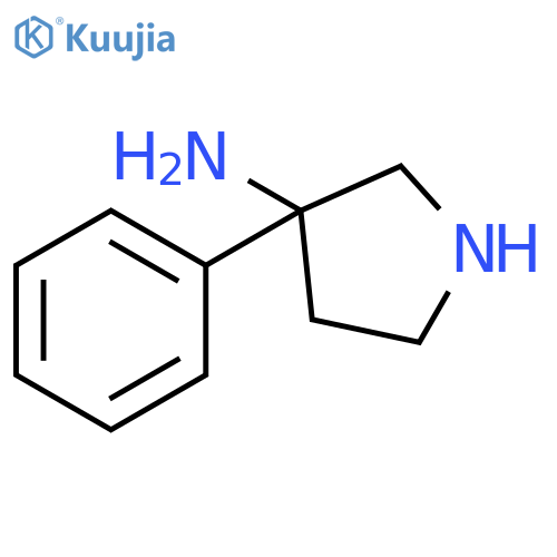 3-Phenylpyrrolidin-3-amine structure