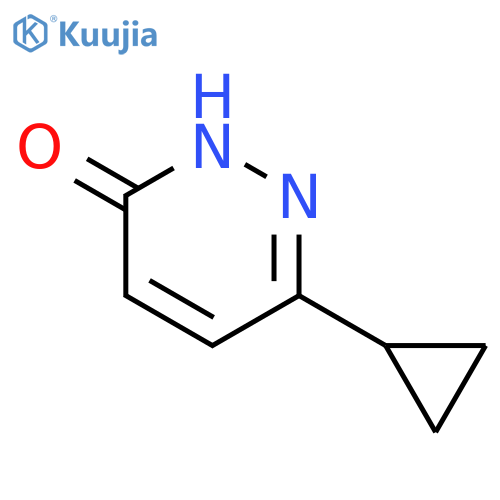 6-cyclopropyl-2,3-dihydropyridazin-3-one structure