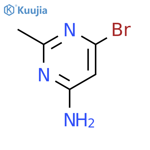 4-Amino-6-bromo-2-methylpyrimidine structure