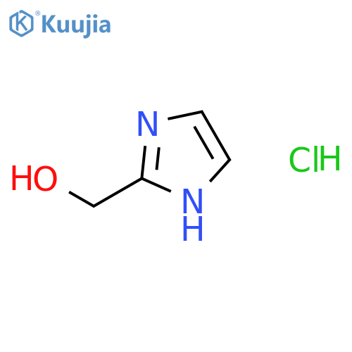 1H-Imidazol-2-ylmethanol hydrochloride structure