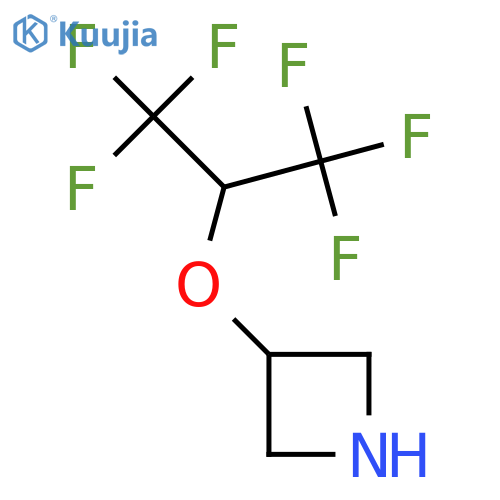 3-(1,1,1,3,3,3-hexafluoropropan-2-yl)oxyazetidine structure