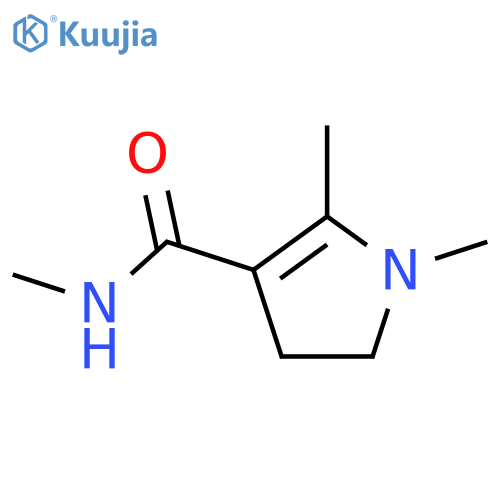 1H-Pyrrole-3-carboxamide,4,5-dihydro-N,1,2-trimethyl- structure
