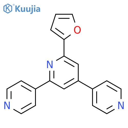 4,2':4',4''-Terpyridine, 6'-(2-furanyl)- structure