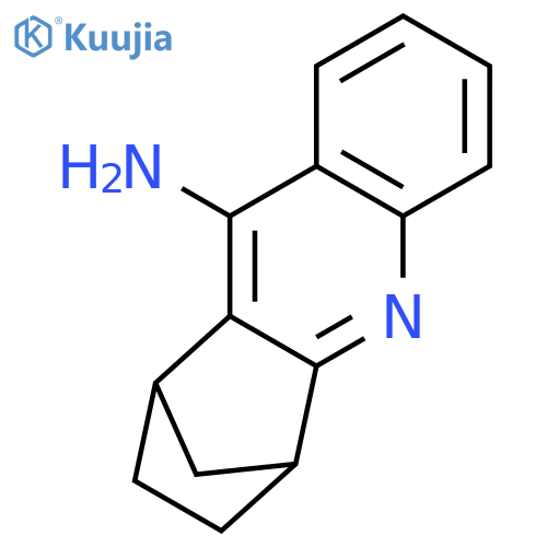 1,4-Methanoacridin-9-amine, 1,2,3,4-tetrahydro- structure