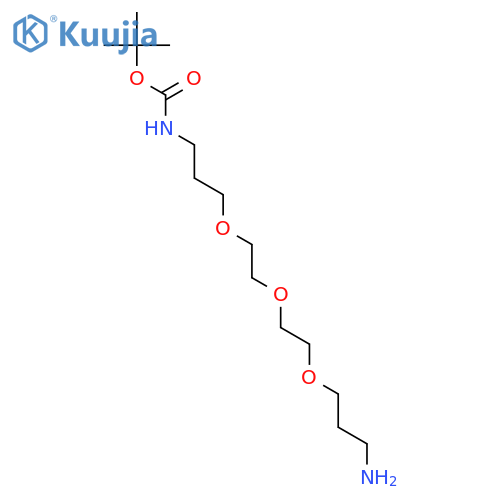 1-(Boc-amino)-4,7,10-trioxa-13-tridecaneazide structure