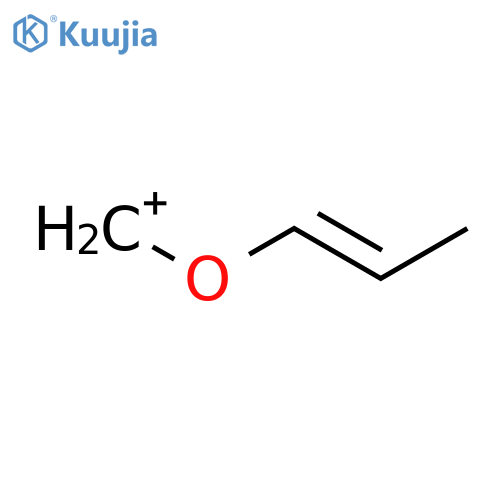 Methylium, (1-propenyloxy)- structure