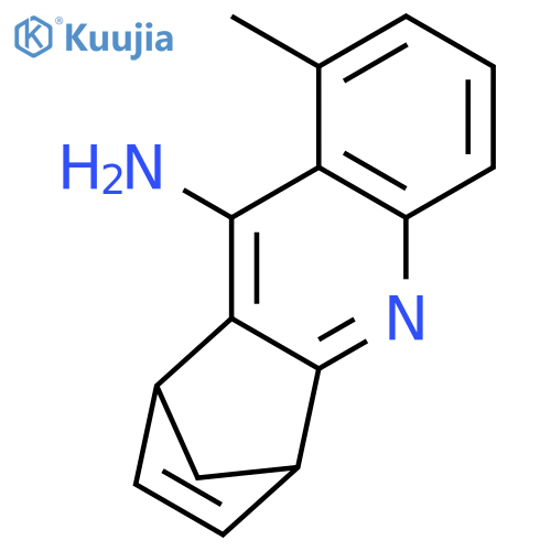 1,4-Methanoacridin-9-amine, 1,4-dihydro-8-methyl- structure