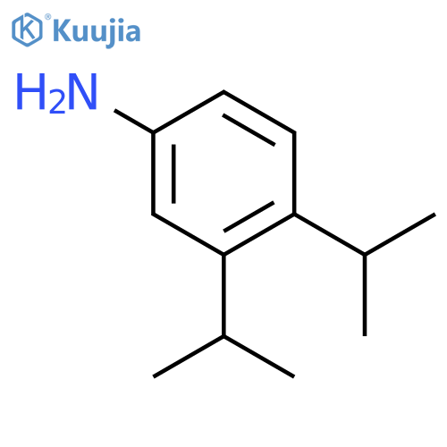 3,4-bis(propan-2-yl)aniline structure
