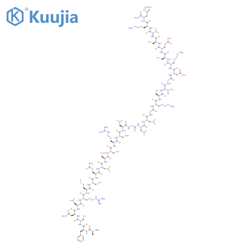 Scyllatoxin (Scorpion, Leiurus quinquestriatus hebraeus) structure