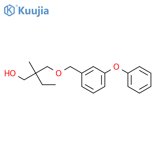 1-Butanol, 2-methyl-2-[[(3-phenoxyphenyl)methoxy]methyl]-, (±)- structure
