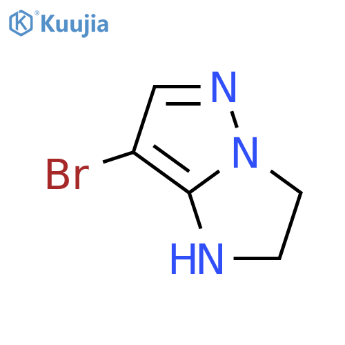 7-bromo-1H,2H,3H-pyrazolo1,5-aimidazole structure