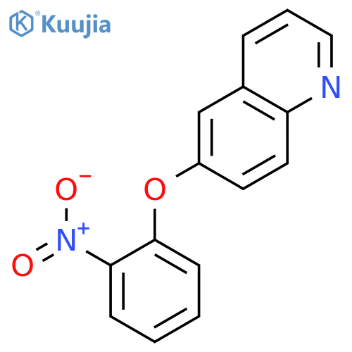 Quinoline, 6-(2-nitrophenoxy)- structure