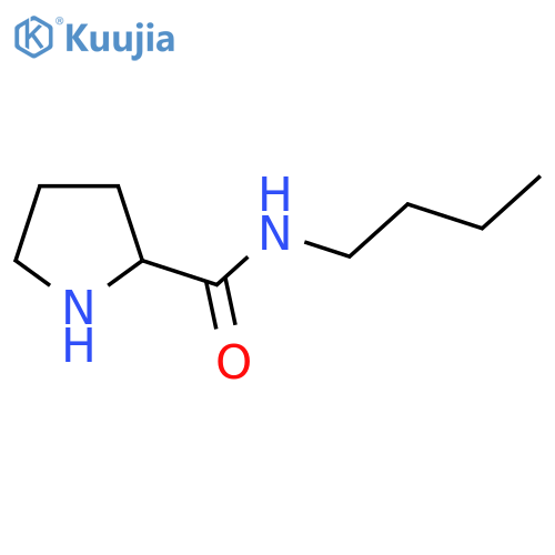 N-Butylpyrrolidine-2-carboxamide structure
