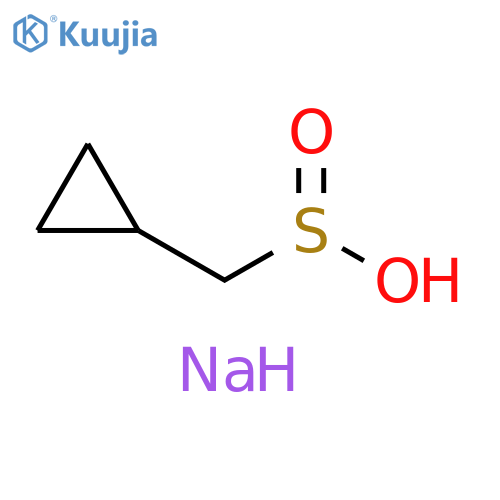 sodium cyclopropylmethanesulfinate structure