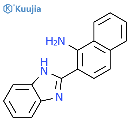 2-(1H-benzimidazol-2-yl)naphthalen-1-amine structure