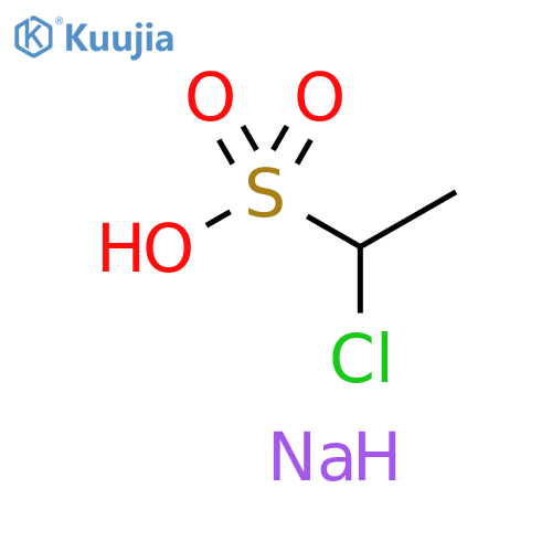 sodium 1-chloroethane-1-sulfonate structure