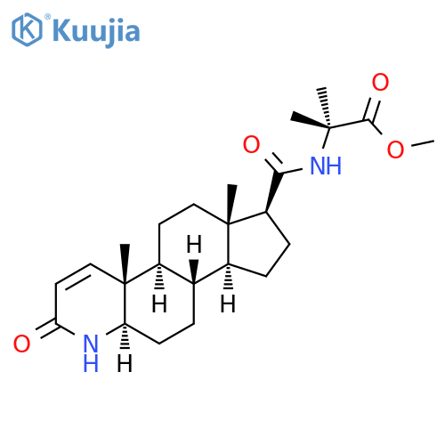 Finasteride Carboxylic Acid Methyl Ester structure