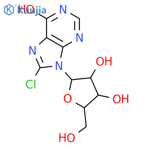 8-Chloroinosine structure