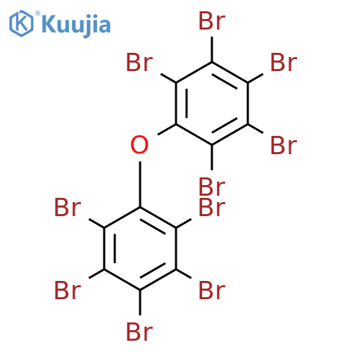 Decabromodiphenyl ether structure