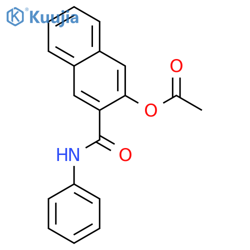 3-Acetoxy-2-naphthanilide structure