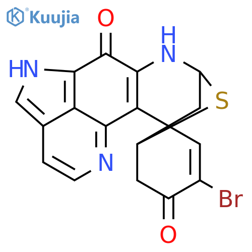 11H-8,13a-Methanopyrrolo[4',3',2':4,5]quino[7,8-d][1,3]benzothiazepine-6,11(5H)-dione,12-bromo-7,8,9a,10-tetrahydro-, (8S,9aR,13aS)- structure