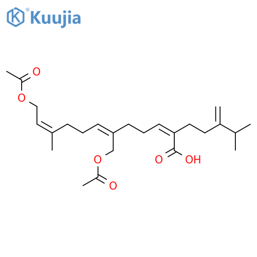 Clibadic acid structure