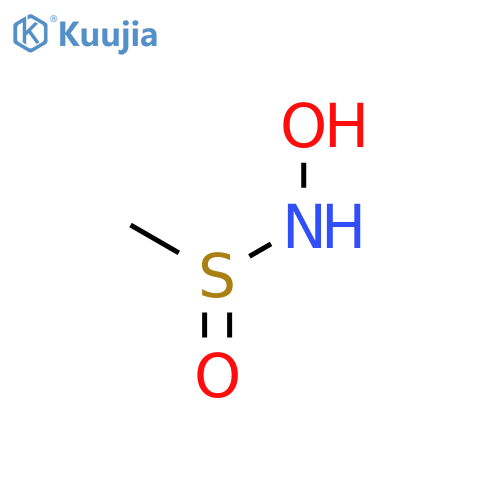 Methanesulfinamide, N-hydroxy- structure