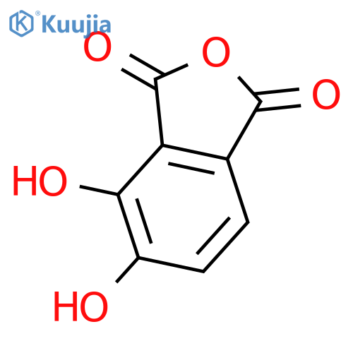 1,3-Isobenzofurandione,4,5-dihydroxy- structure