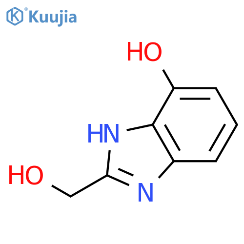4-Hydroxy-2-(hydroxymethyl)benzimidazole structure