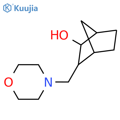 2-norbornanol, 3-(morpholinomethyl)- structure
