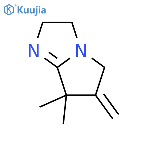 3H-Pyrrolo[1,2-a]imidazole,2,5,6,7-tetrahydro-7,7-dimethyl-6-methylene- structure