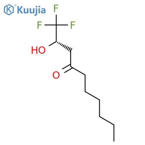 4-Decanone, 1,1,1-trifluoro-2-hydroxy-, (S)- structure