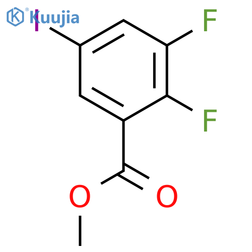 methyl 2,3-difluoro-5-iodobenzoate structure