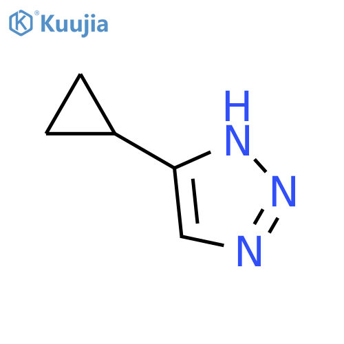4-cyclopropyl-1H-1,2,3-triazole structure
