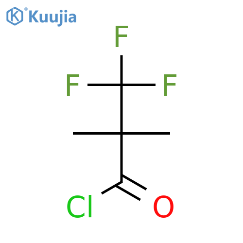 3,3,3-Trifluoro-2,2-dimethyl-propionyl chloride structure