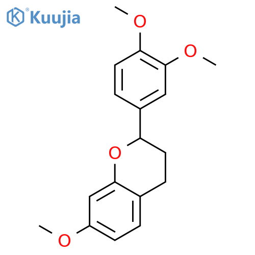 (S)-2-(3,4-Dimethoxyphenyl)-7-methoxychroman structure