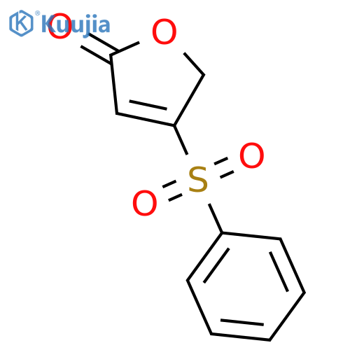 2(5H)-Furanone, 4-(phenylsulfonyl)- structure