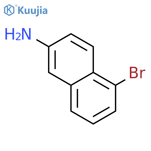 2-Naphthalenamine,5-bromo- structure