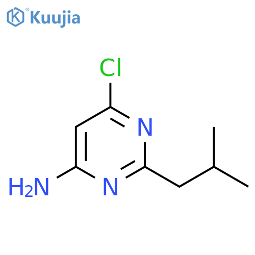 6-Chloro-2-isobutylpyrimidin-4-amine structure