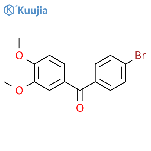 4-Bromo-3',4'-dimethoxybenzophenone structure