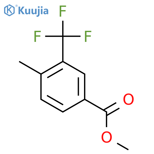 Methyl 4-methyl-3-(trifluoromethyl)benzoate structure
