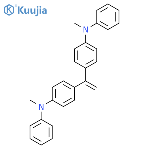 Benzenamine, 4,4'-ethenylidenebis[N-methyl-N-phenyl- structure