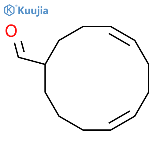 cyclododeca-4,8-diene-1-carbaldehyde structure