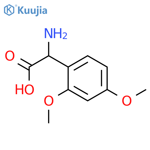 Amino(2,4-dimethoxyphenyl)acetic Acid structure