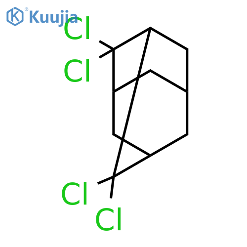 Tricyclo[3.3.1.13,7]decane, 2,2,4,4-tetrachloro- structure